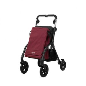 Andador con Carro de Compra y Asiento Plegable