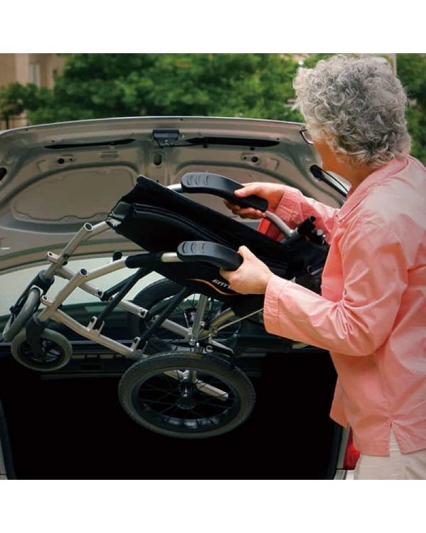 Silla de Ruedas Plegable Ultraligera Ergo Lite 2 | Ruedas de 6" - Imagen 2